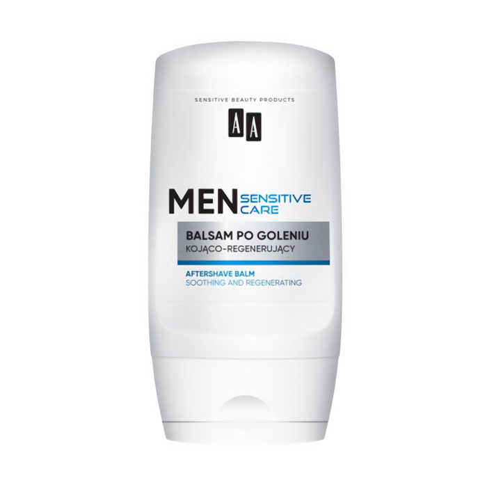 Чоловічий бальзам після гоління AA Men Sensitive Aftershave Balm для дуже чутливої шкіри, 100 мл